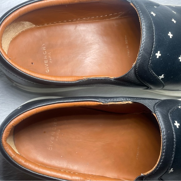 Givenchy Black and White Slip-On Loafers main image 5